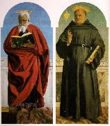 Piero della Francesca Polyptych of Saint Augustine oil painting on canvas